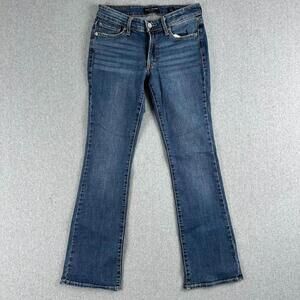 Lucky Brand Jeans Sweet Boot Cut Low Rise Flare Women's 2 / 26‎ Ankle Dark Wash